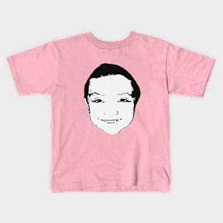 Cool Guy Face Kids T-Shirt